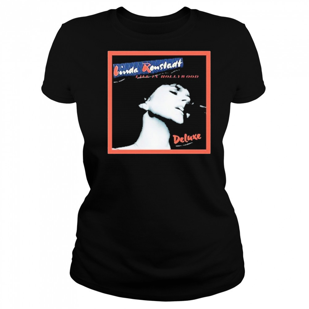 Linda Ronstadt Live In Hollywood Deluxe T-shirt Women's T-shirt