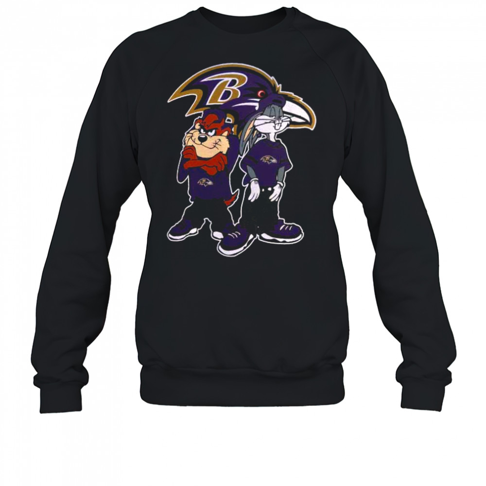 Looney Tunes Hip Hop Baltimore Ravens Shirt Sweatshirt