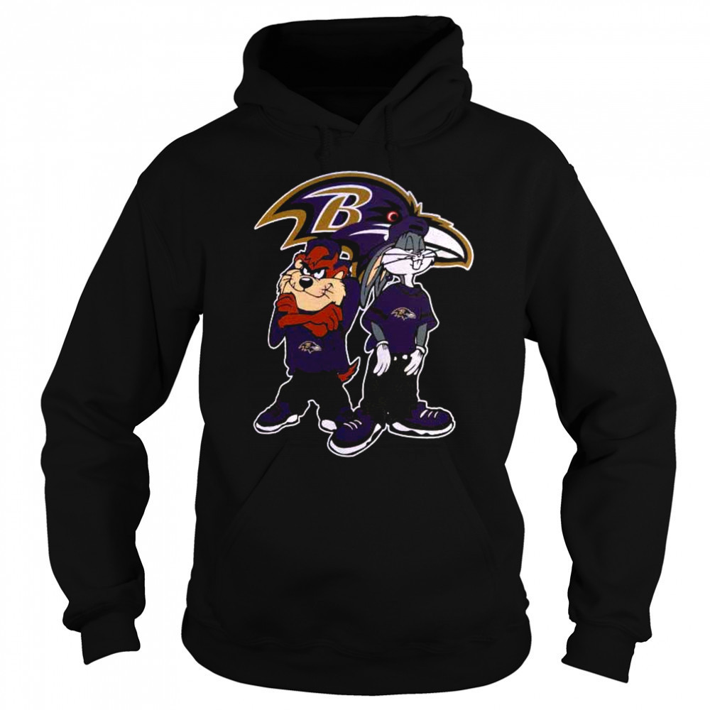 Looney Tunes Hip Hop Baltimore Ravens Shirt Sweatshirt