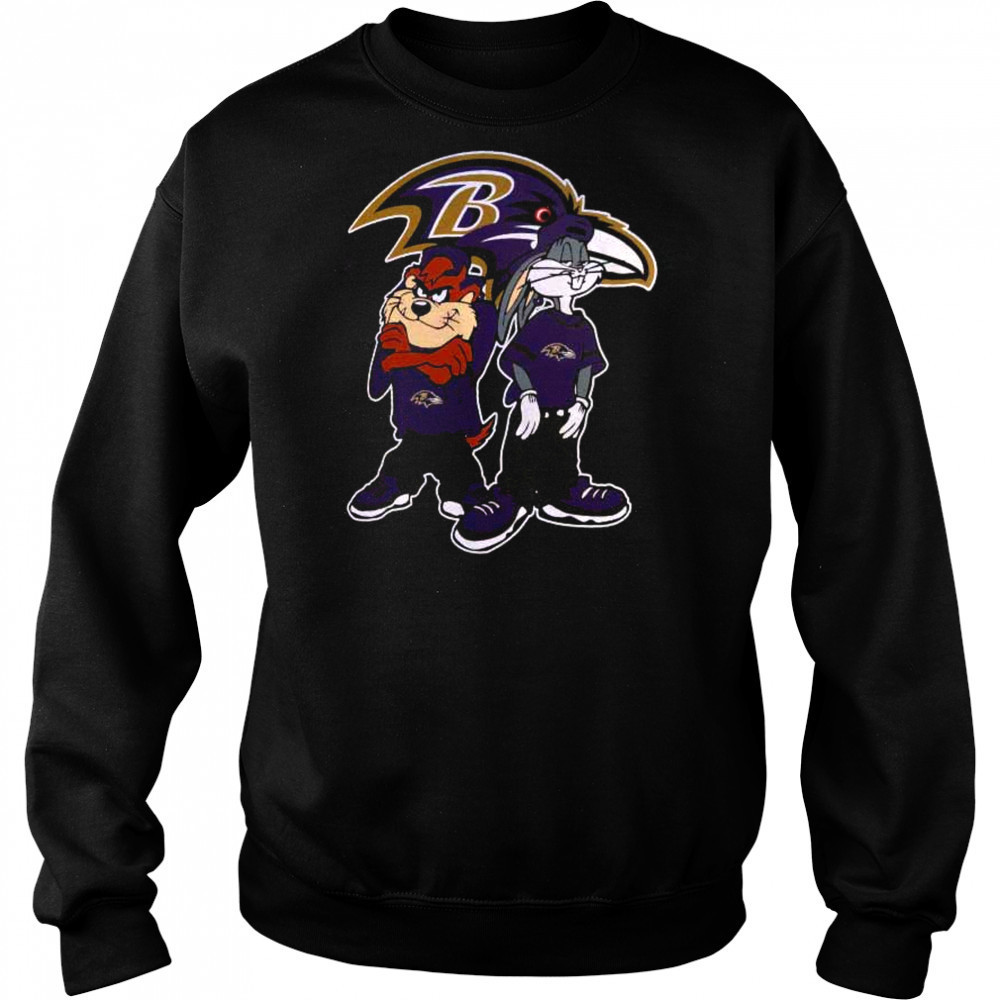 Looney Tunes Hip Hop Baltimore Ravens Shirt Hoodie
