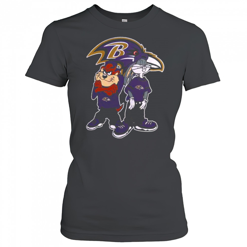 Looney Tunes Hip Hop Baltimore Ravens Shirt Women's T-shirt