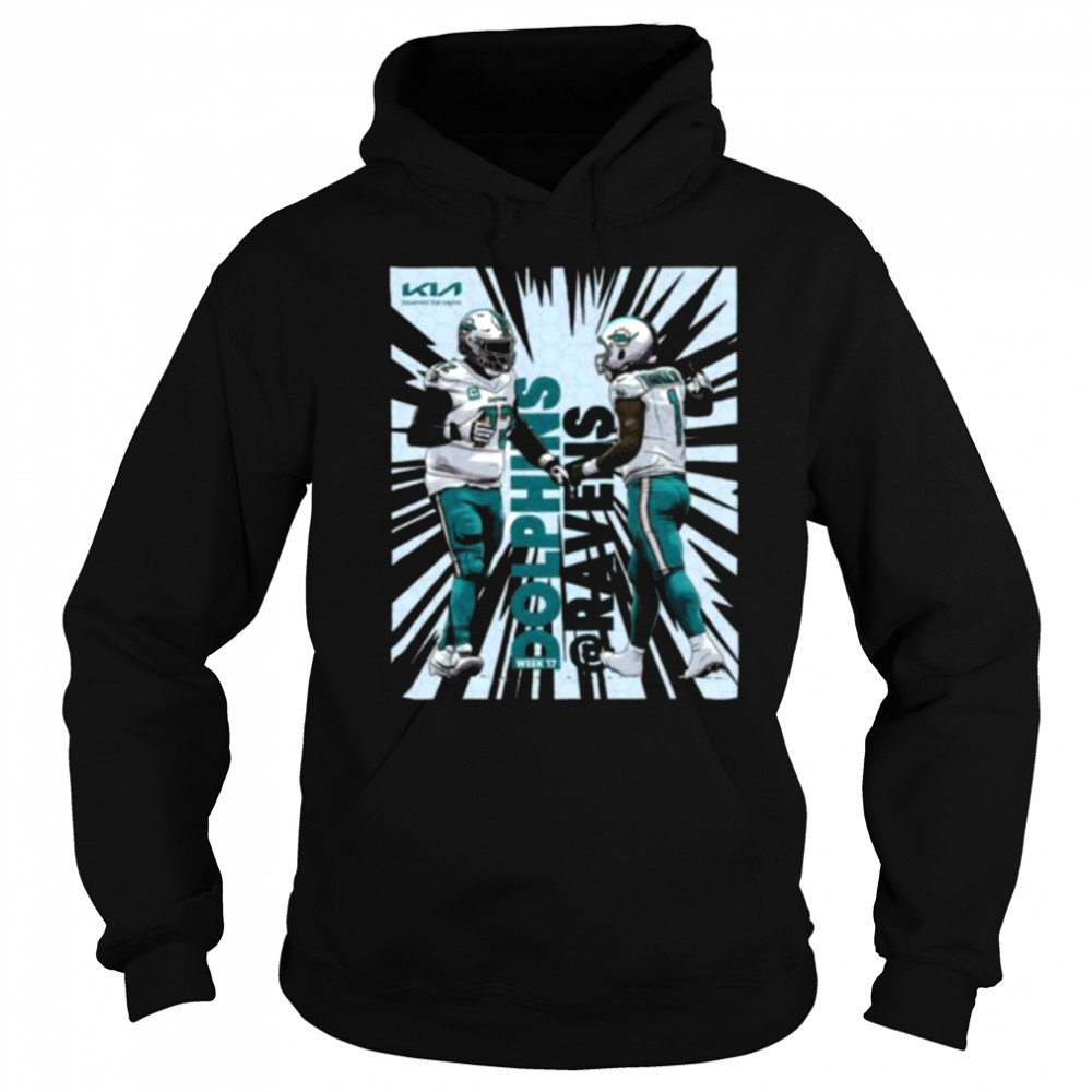 Miami Dolphins And Ravens Week 17 Shirt Sweatshirt