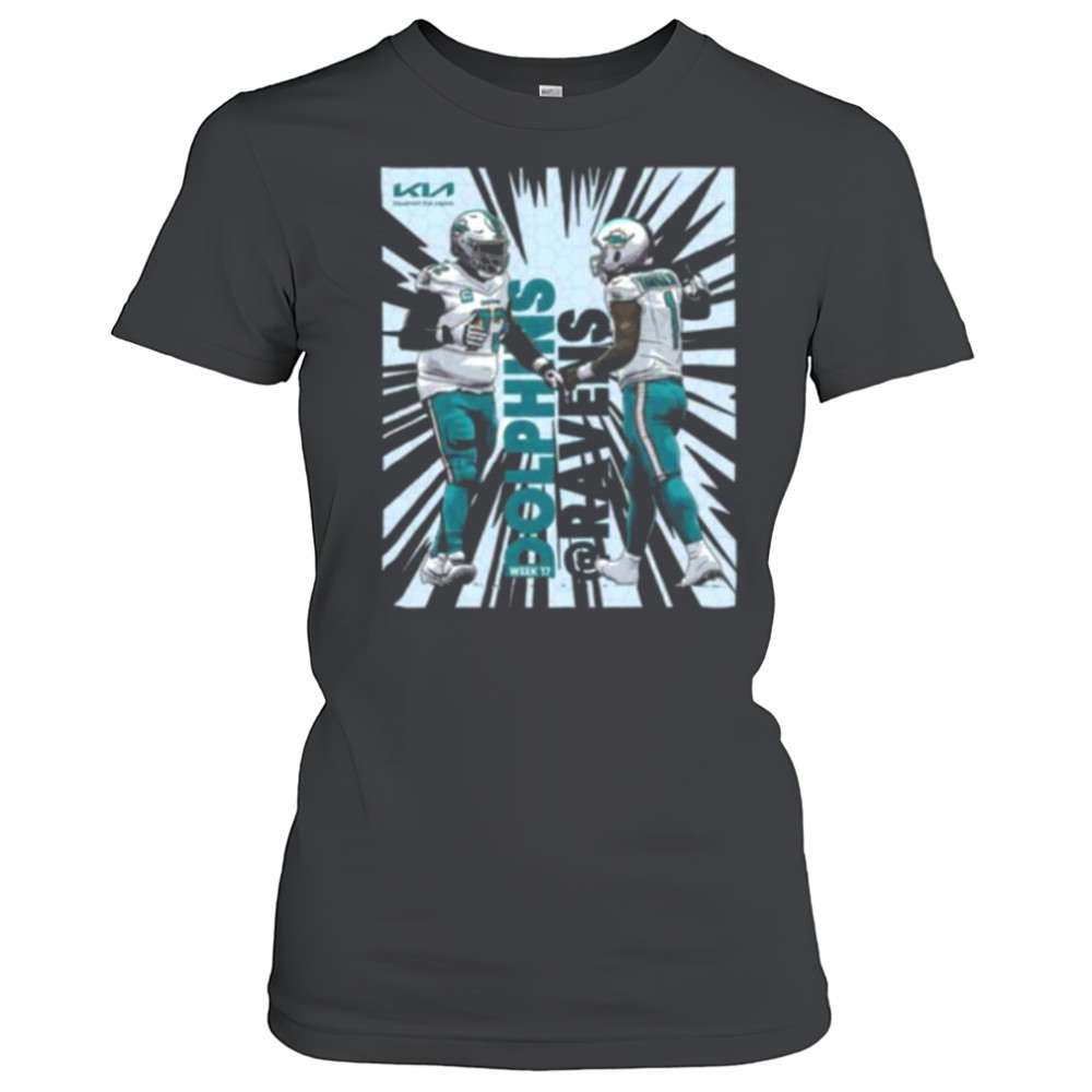 Miami Dolphins And Ravens Week 17 Shirt Women's T-shirt