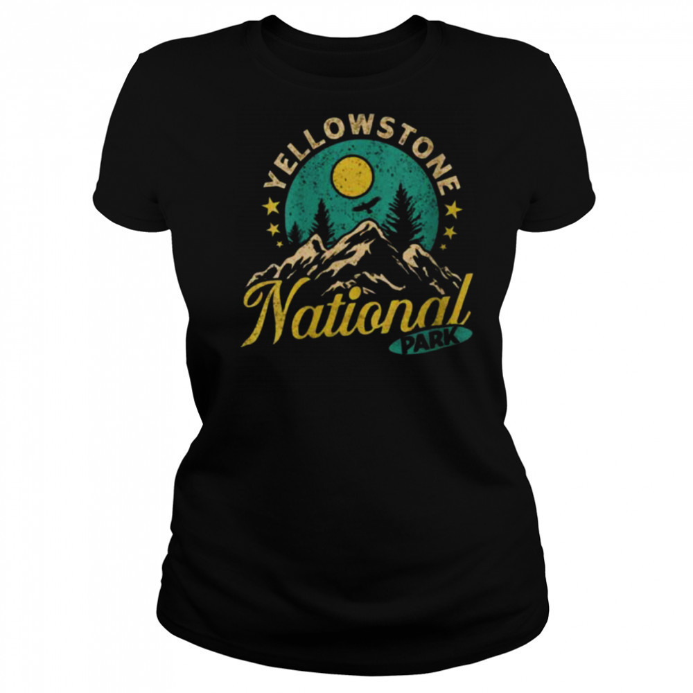 Montana YELLOWSTON NATIONAL PARK Funny Wyoming Shirt Women's T-shirt