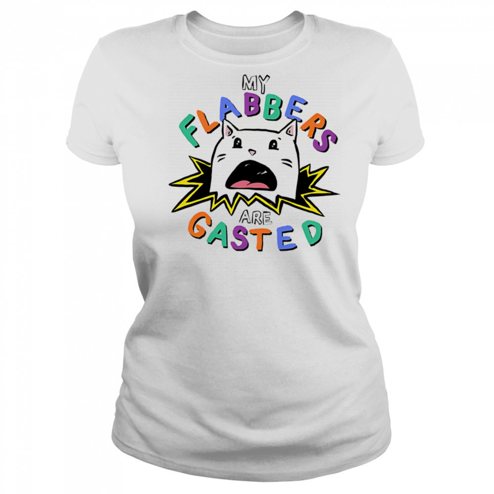 My flabbers are gasted cat shirt Women's T-shirt