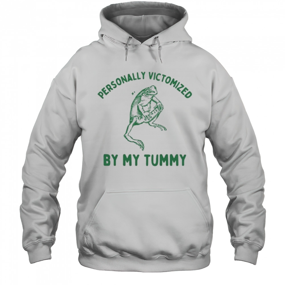 Personally Victomized By My Tummy Frog T-shirt Hoodie