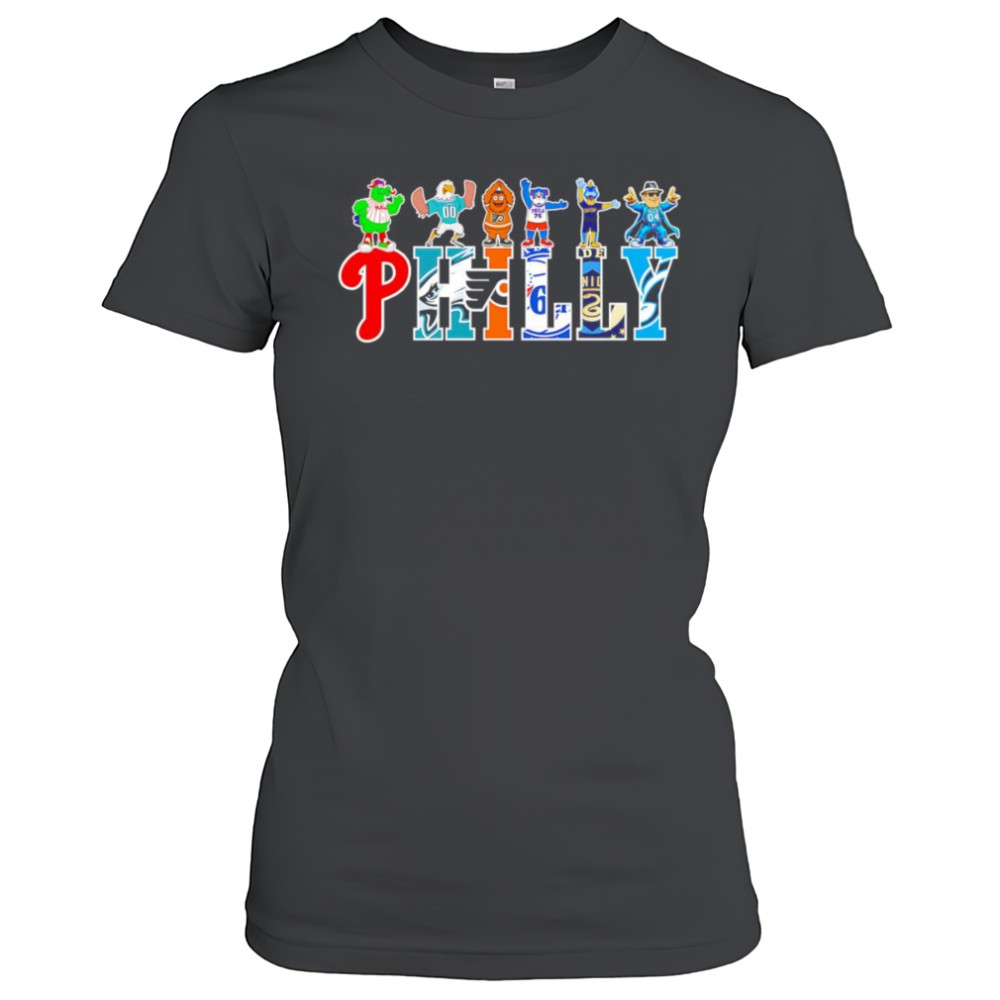 Philly sports mascot cartoon shirt Women's T-shirt