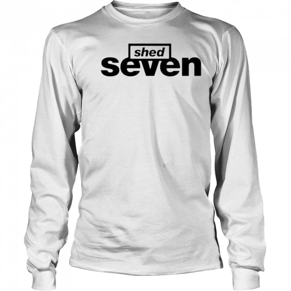 Shed Seven Classic Logo T-Shirt Long Sleeved