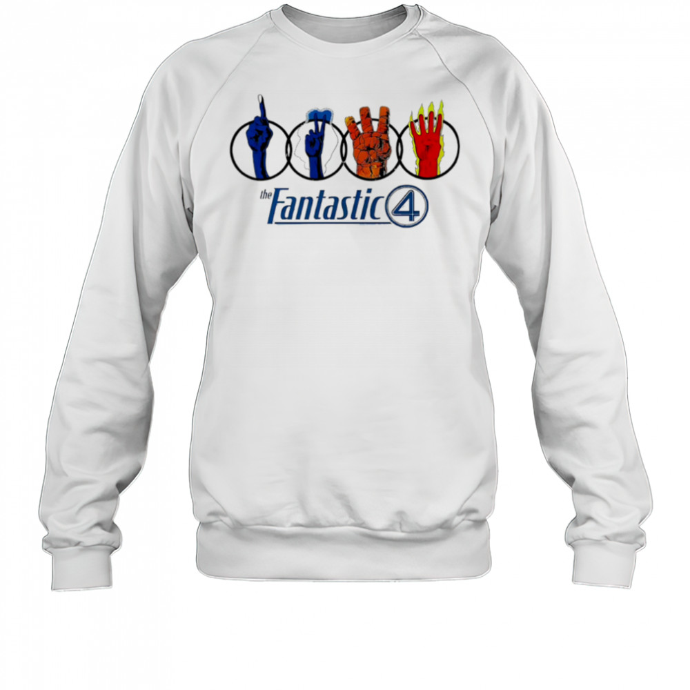 Sign language hand the Fantastic 4 shirt Sweatshirt