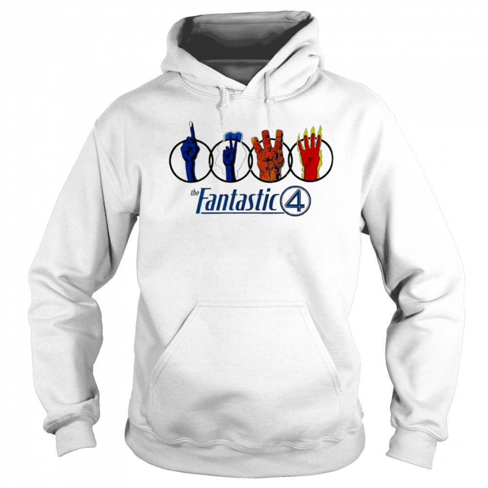 Sign language hand the Fantastic 4 shirt Sweatshirt