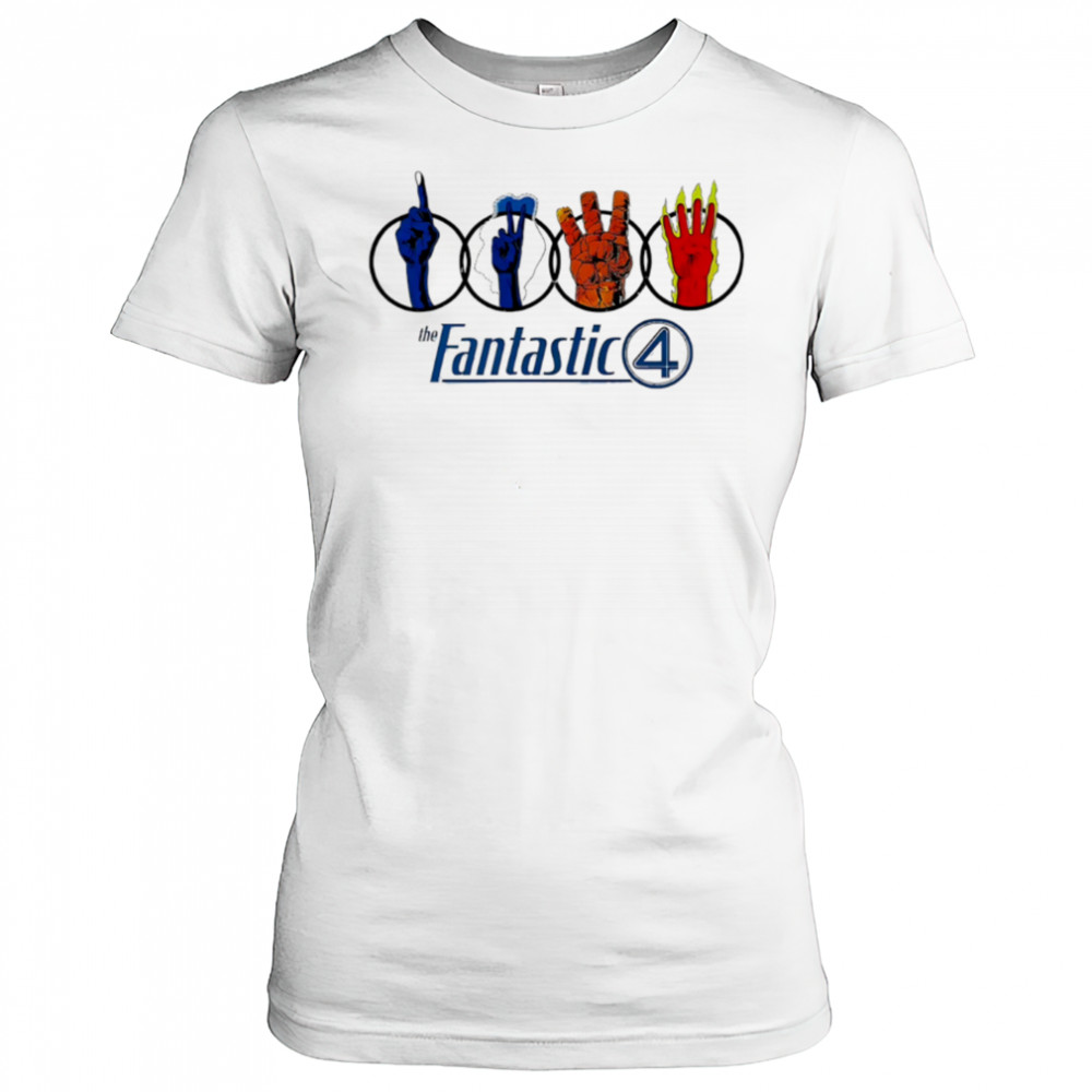 Sign language hand the Fantastic 4 shirt Women's T-shirt