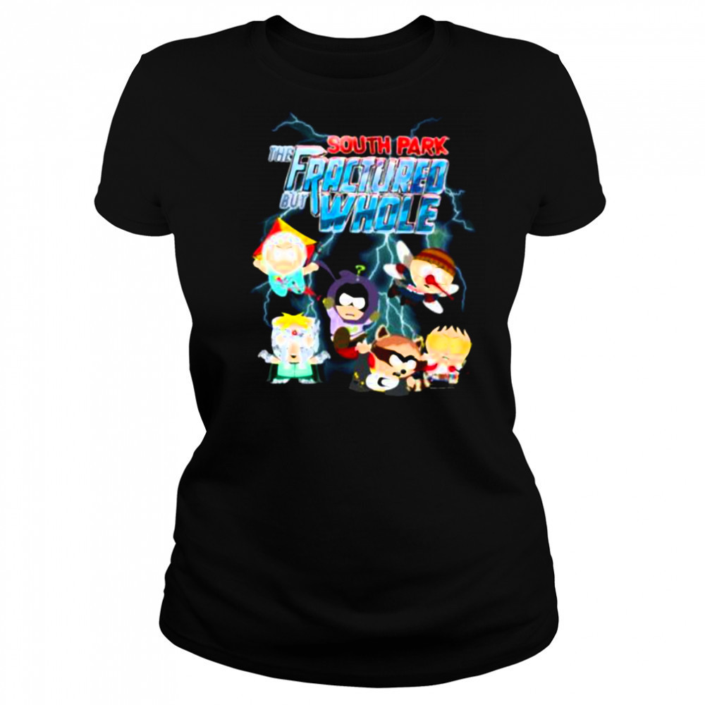 South Park The Fractured But Whole Superheroes Cartoon Shirt Women's T-shirt