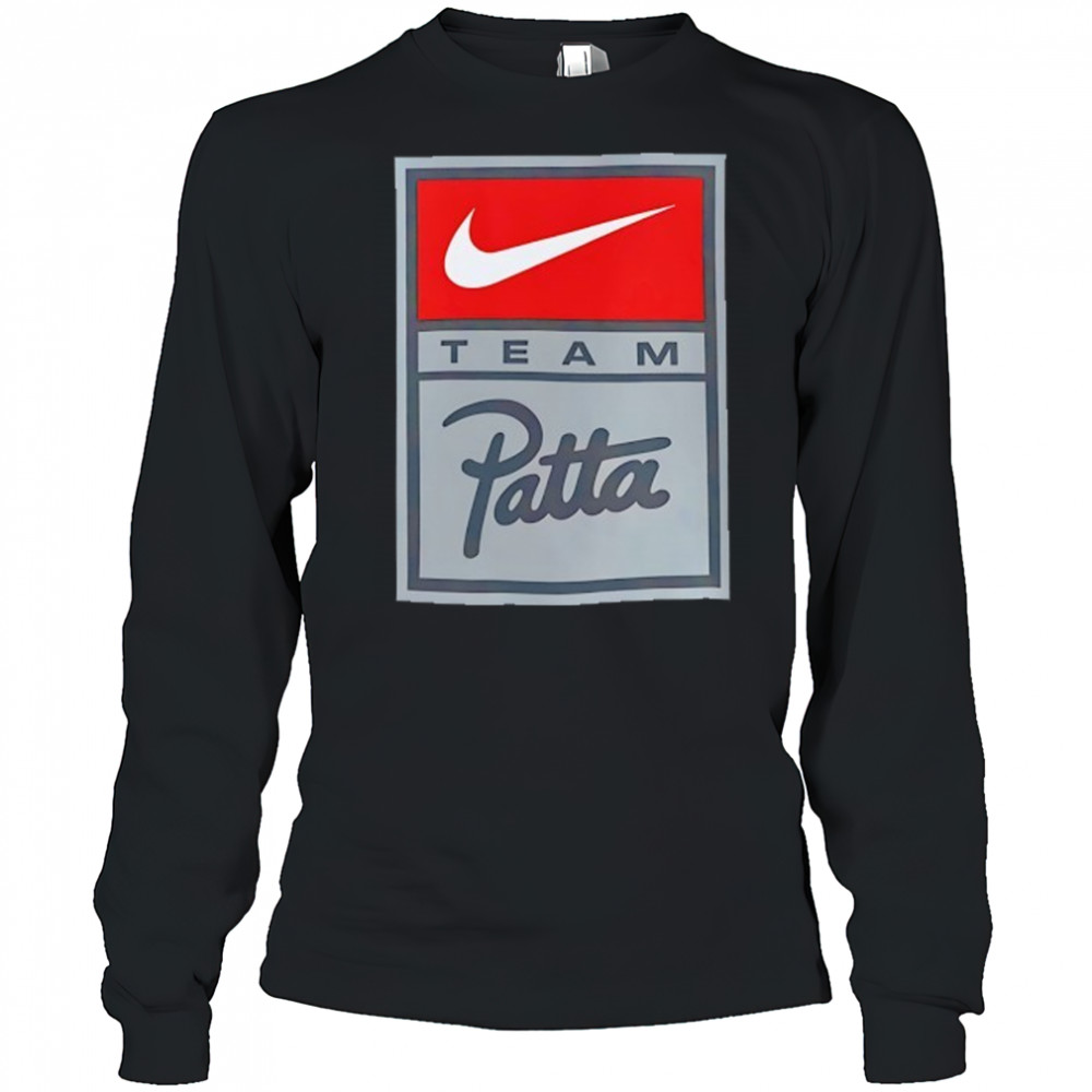 Team Patta logo T-Shirt Long Sleeved