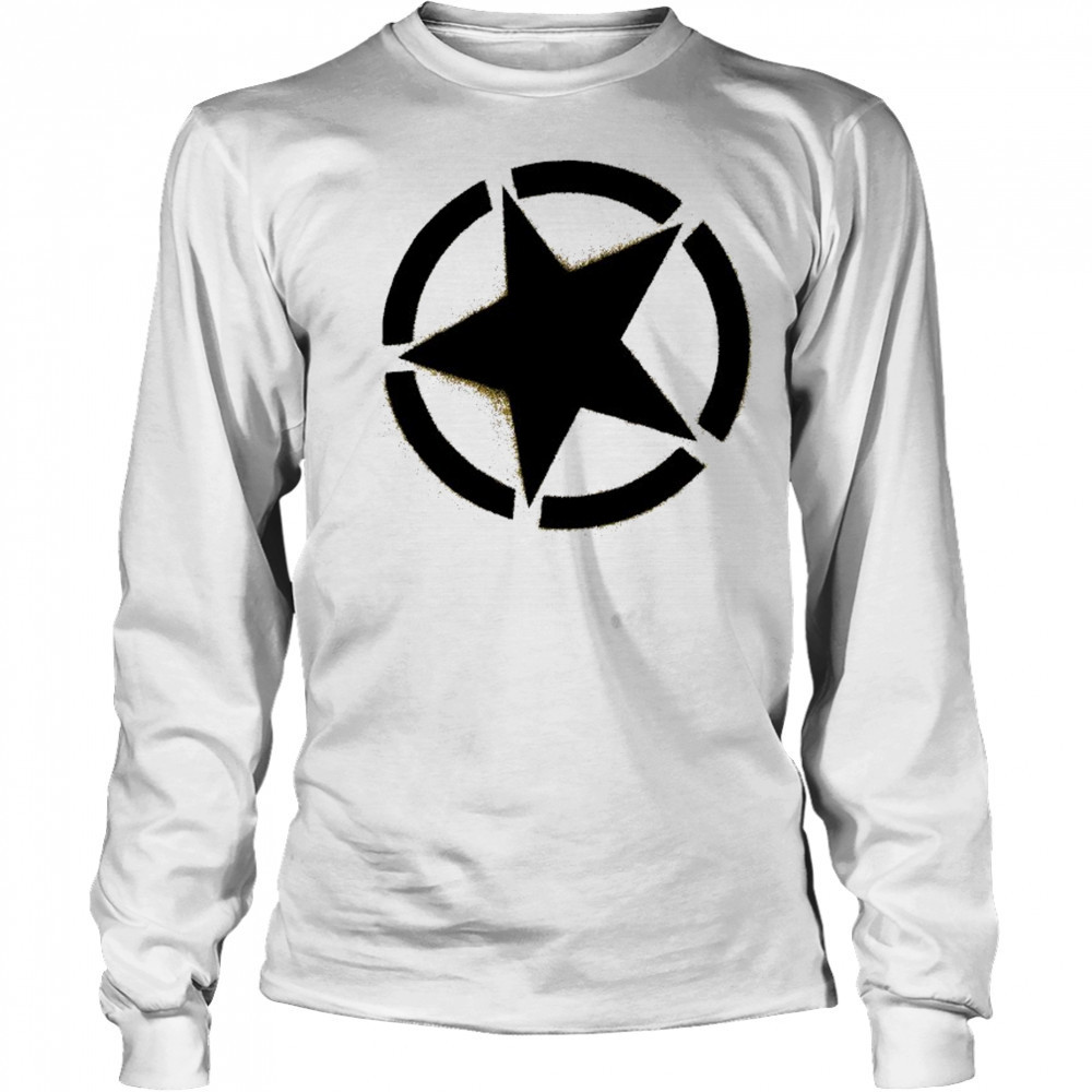 The Clash Combat Rock Star T-shirt Long Sleeved