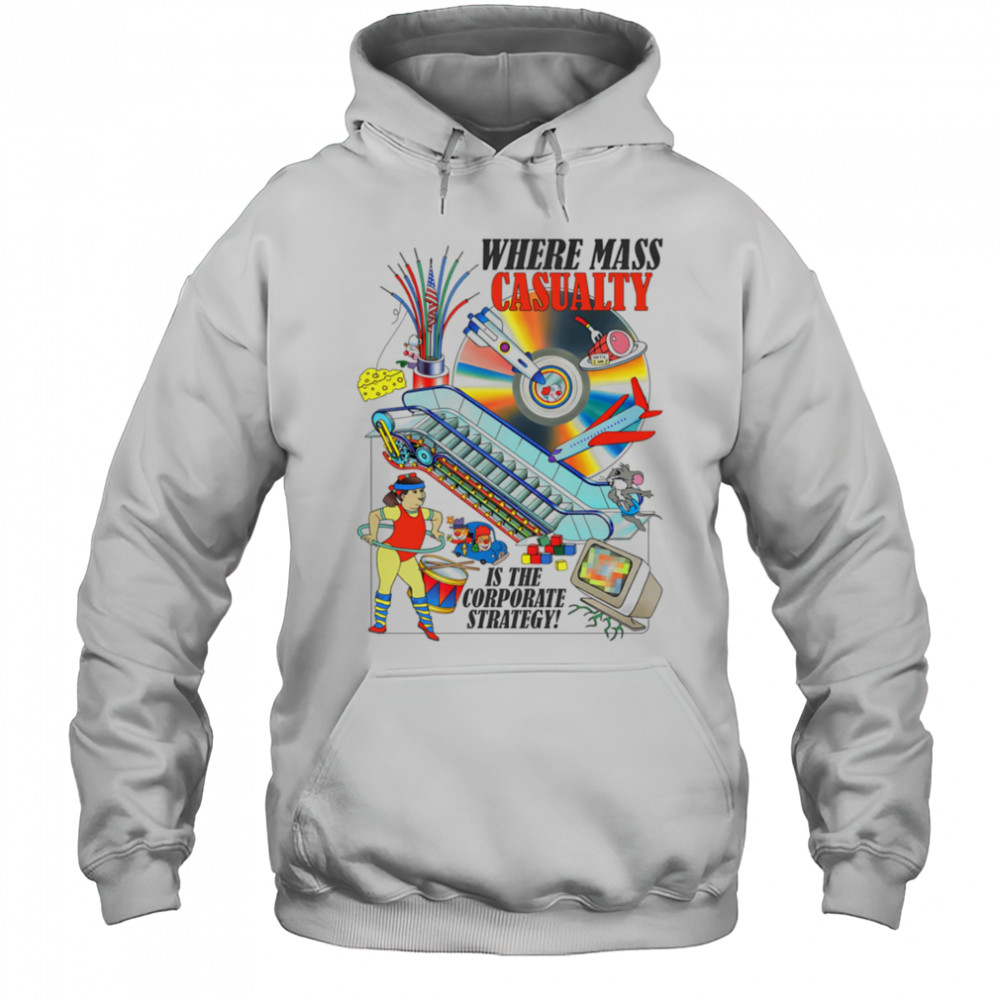 Where mass casualty is the corporate strategy shirt Hoodie