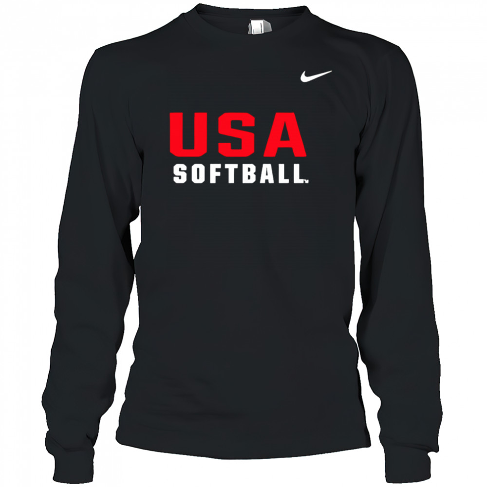 2025 USA Softball shirt Long Sleeved