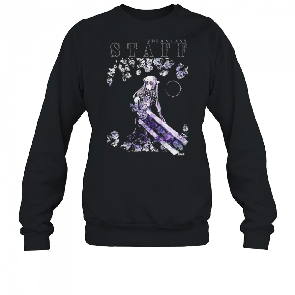 2D Fantasy staff Cherserk shirt Sweatshirt