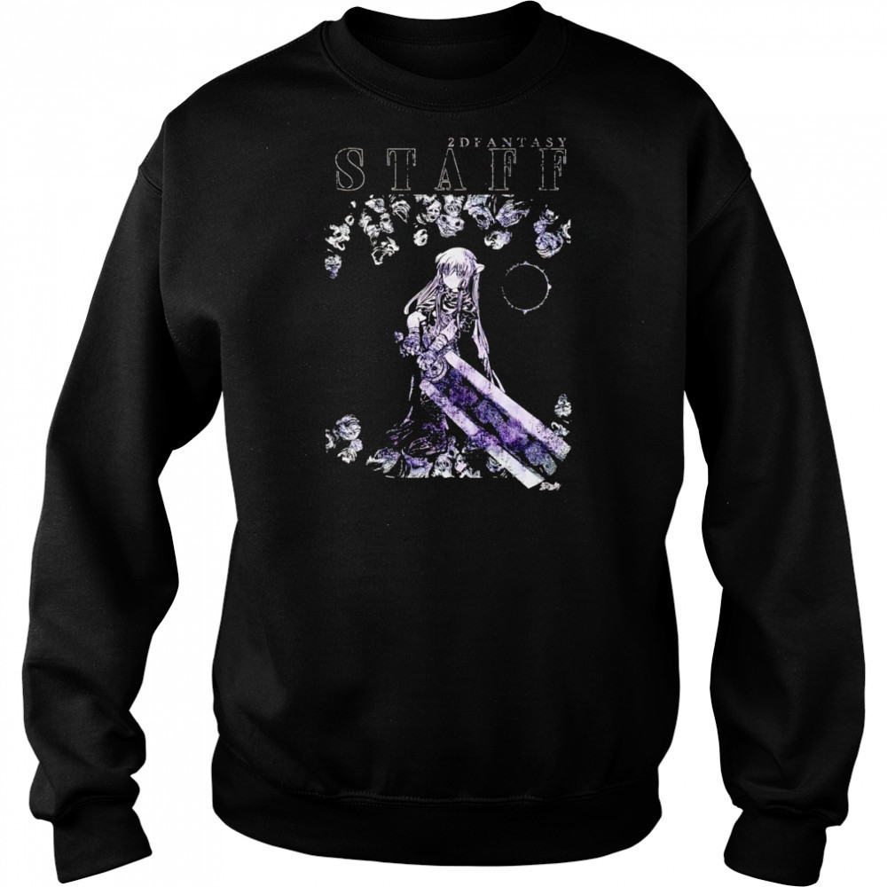 2D Fantasy staff Cherserk shirt Hoodie