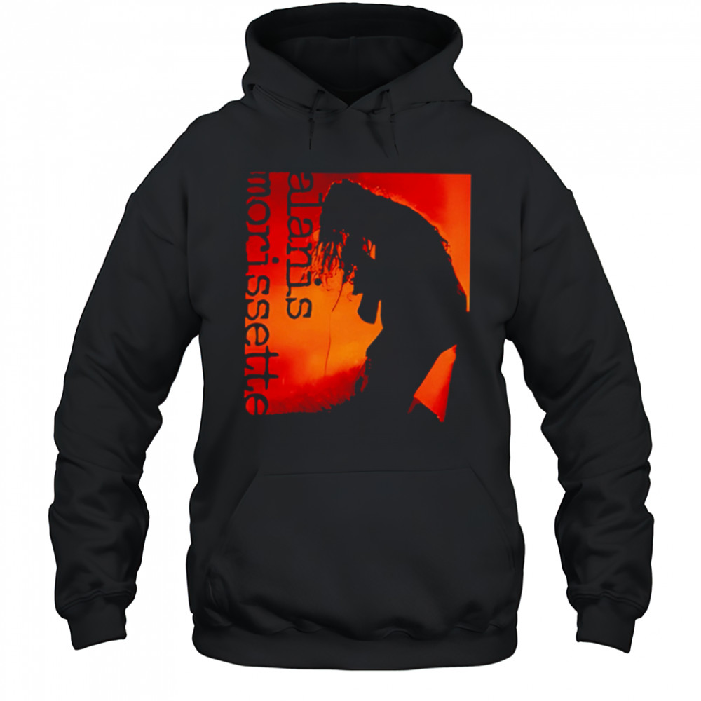 Alanis orange silhouette picture shirt Hoodie