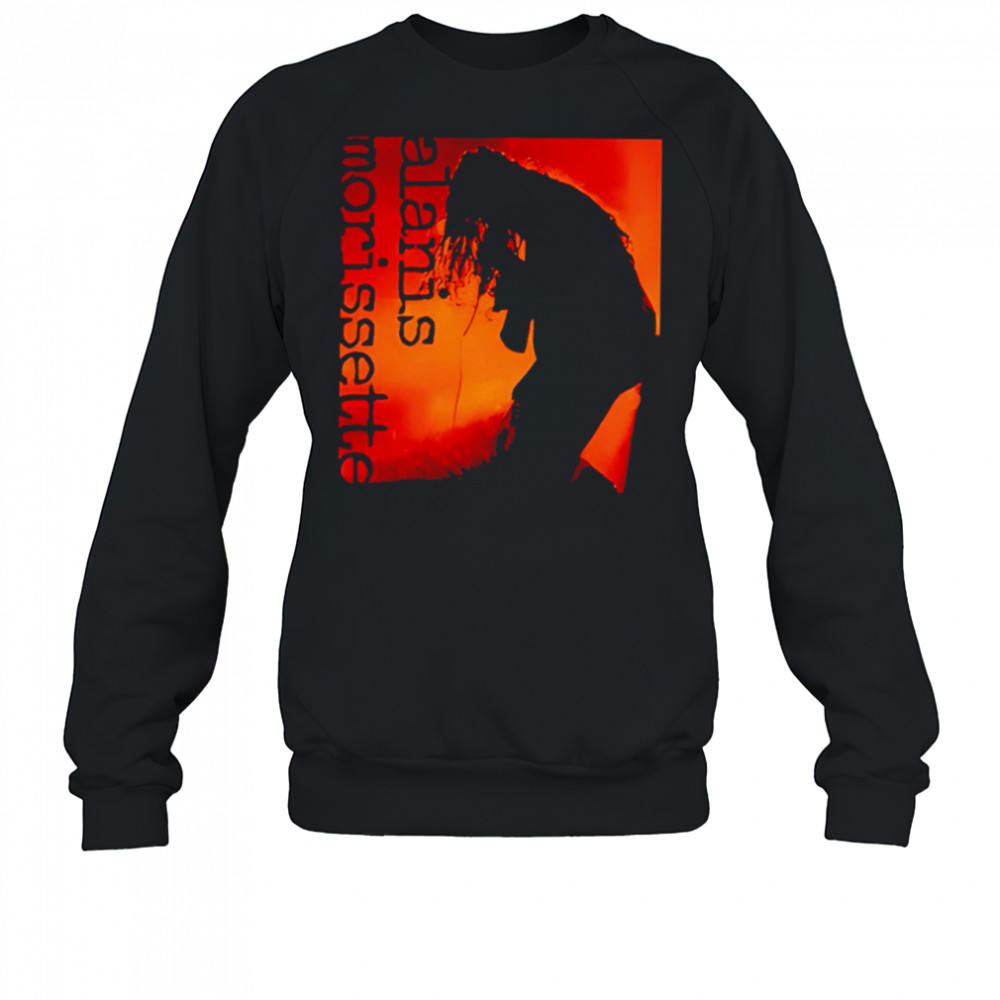 Alanis orange silhouette picture shirt Sweatshirt