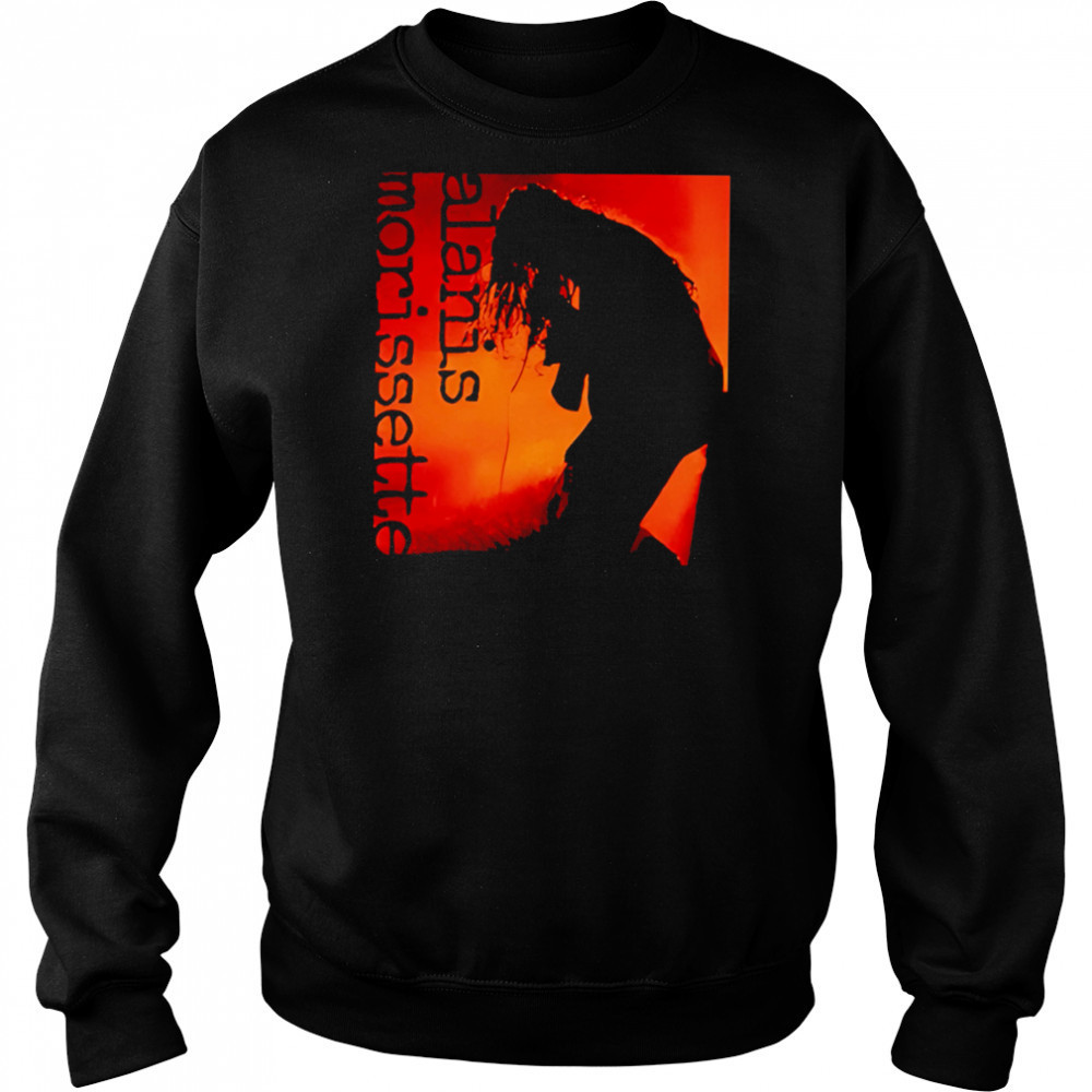 Alanis orange silhouette picture shirt Hoodie