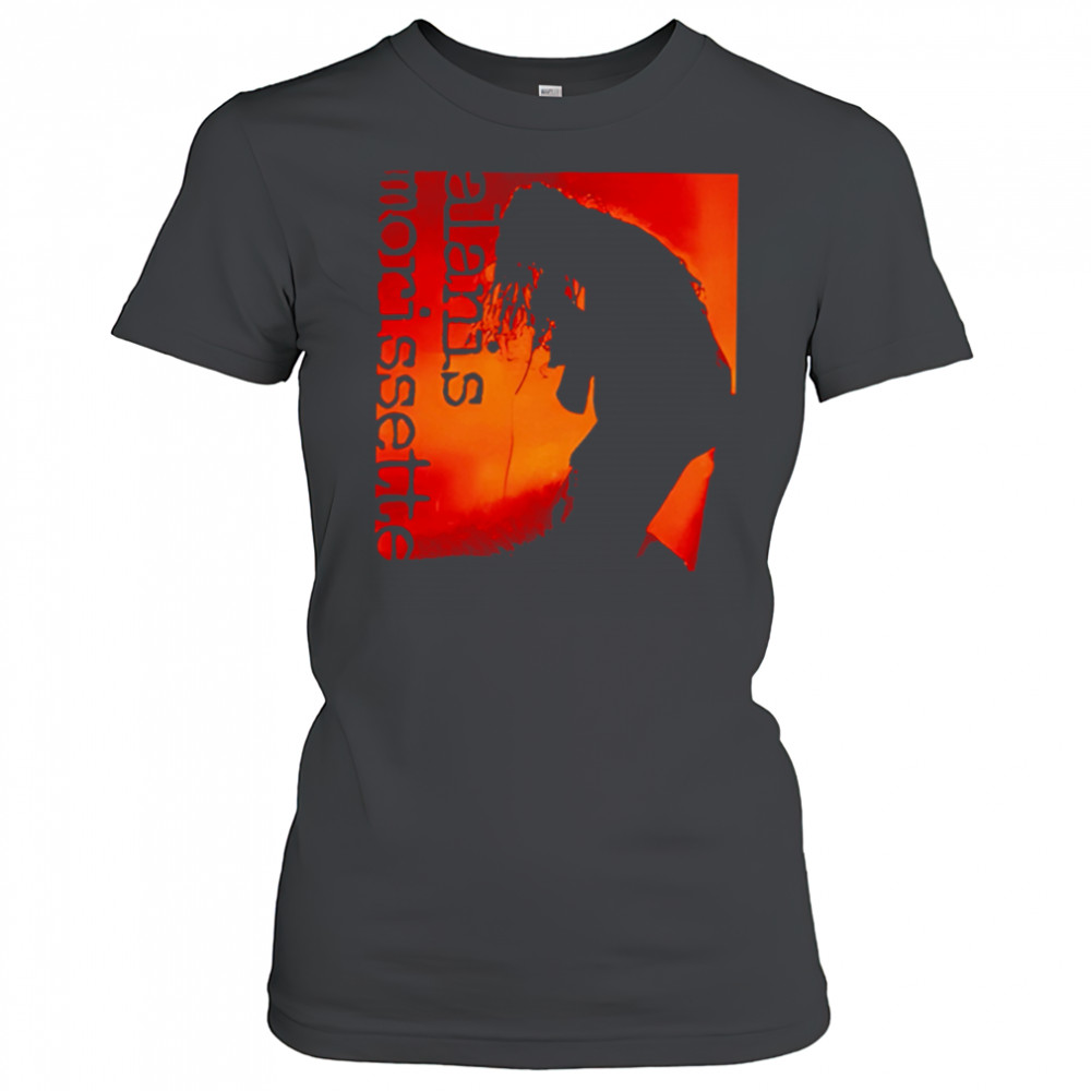 Alanis orange silhouette picture shirt Women's T-shirt