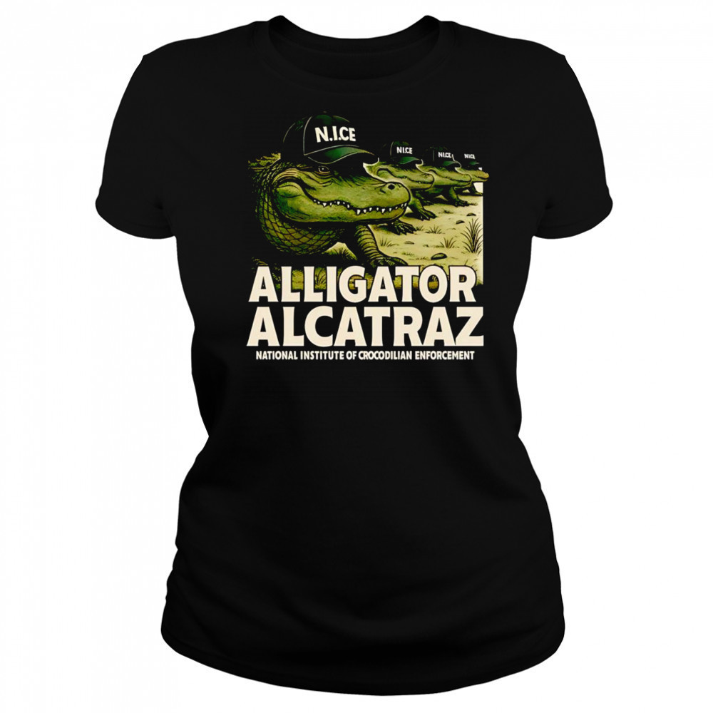 Alcatraz Gator Enforcement shirt Women's T-shirt