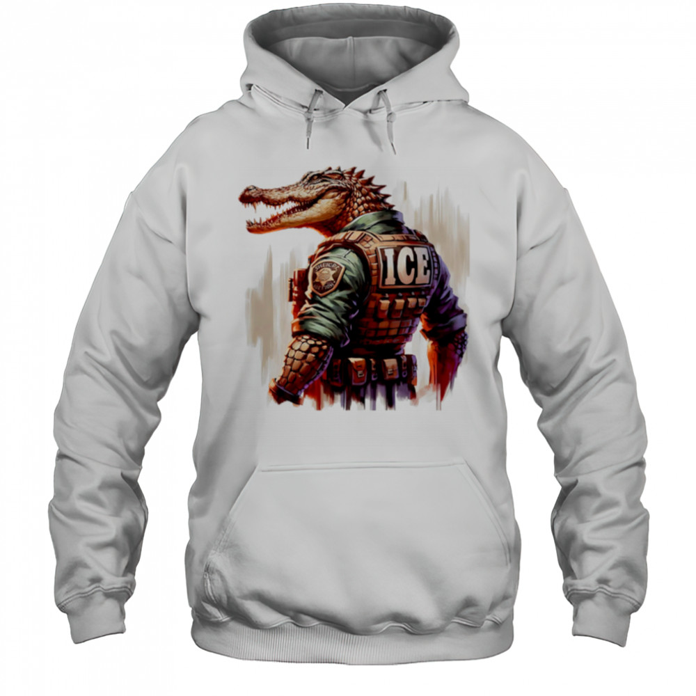 Alligator Alcatraz Agent Gator Ice shirt Hoodie
