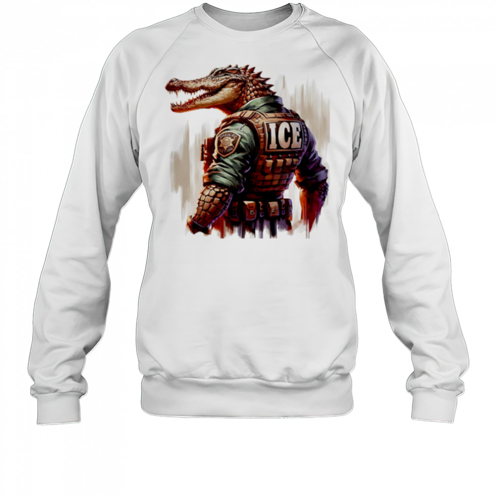 Alligator Alcatraz Agent Gator Ice shirt Sweatshirt