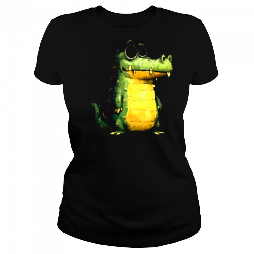 Alligator Alcatraz cartoon shirt Women's T-shirt