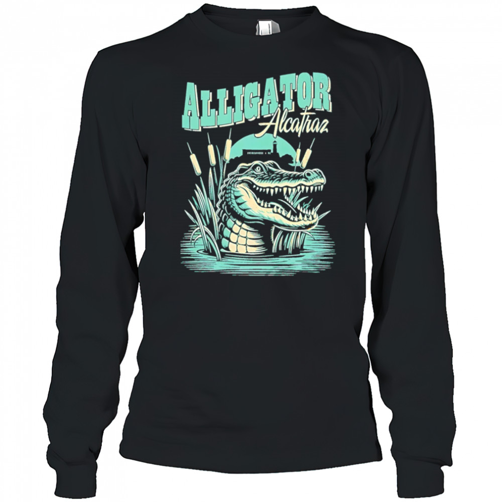 Alligator Alcatraz Everglades Florida Parody shirt Long Sleeved