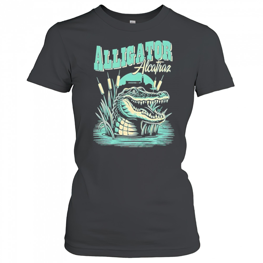 Alligator Alcatraz Everglades Florida Parody shirt Women's T-shirt