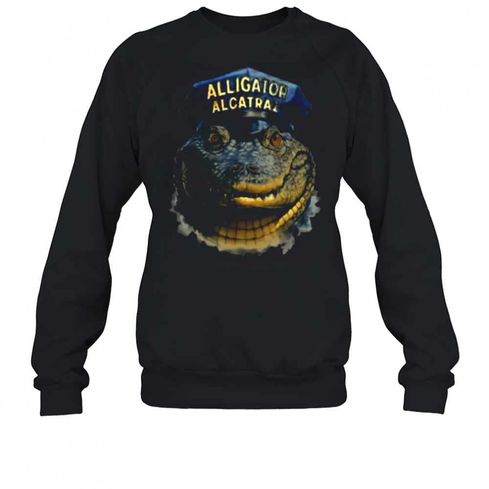 Alligator Alcatraz Everglades Florida police hat shirt Sweatshirt