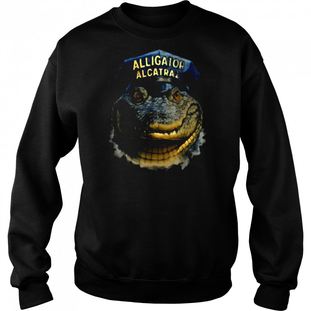 Alligator Alcatraz Everglades Florida police hat shirt Hoodie
