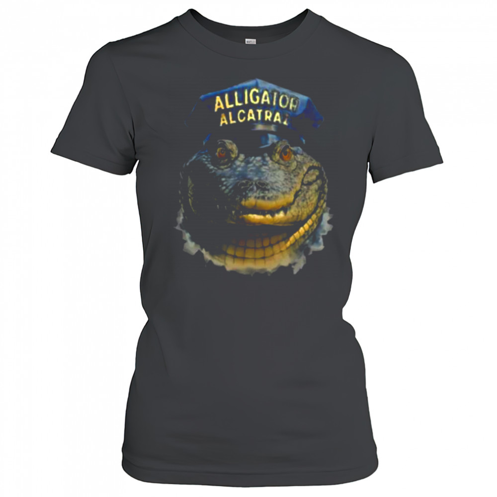 Alligator Alcatraz Everglades Florida police hat shirt Women's T-shirt