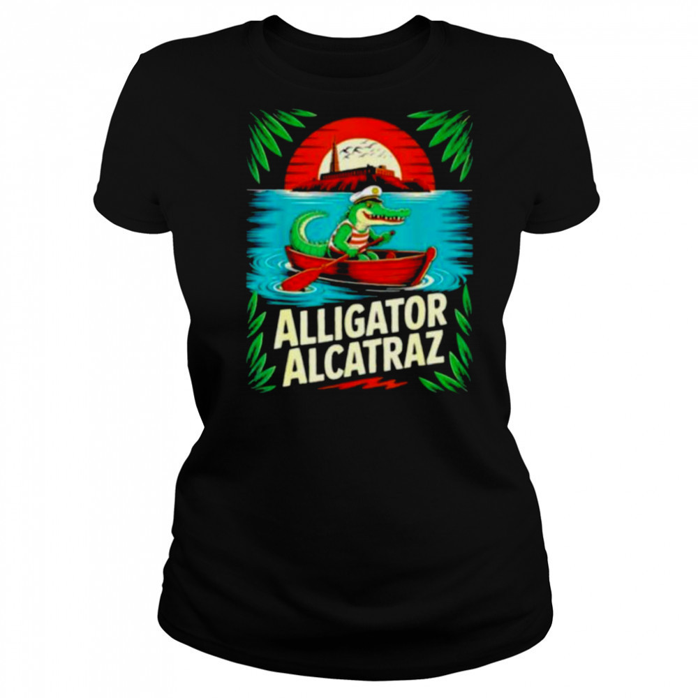 Alligator Alcatraz Florida Gator rowing shirt Women's T-shirt