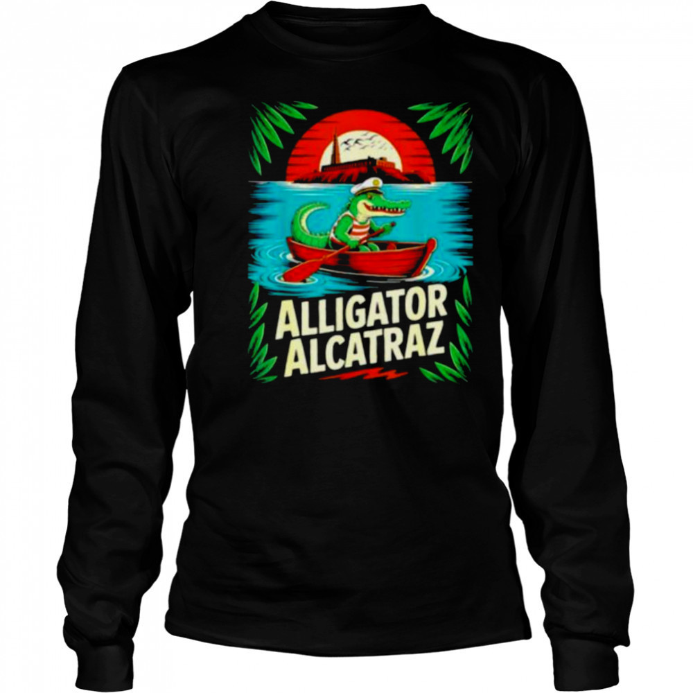 Alligator Alcatraz Florida Gator rowing shirt Long Sleeved