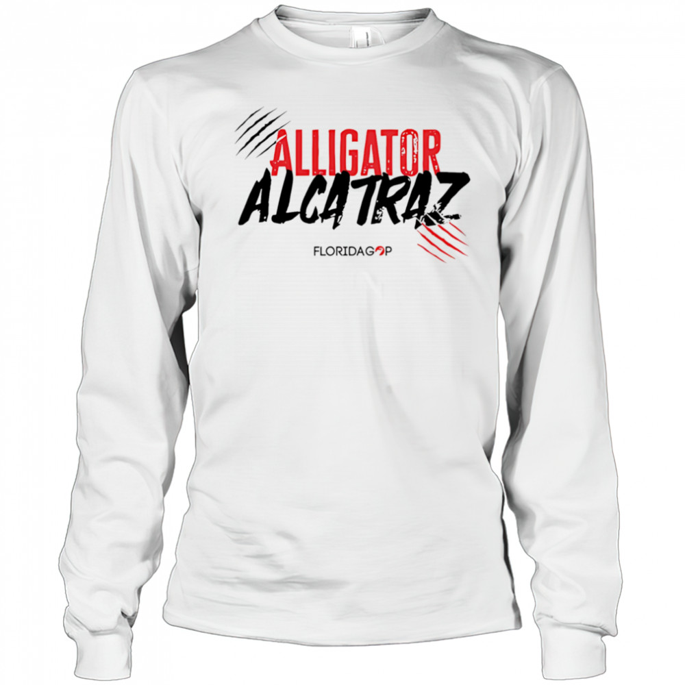 Alligator Alcatraz Florida Gop shirt Long Sleeved