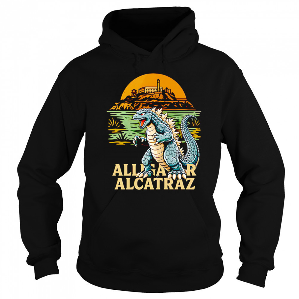 Alligator Alcatraz Godzilla shirt Sweatshirt