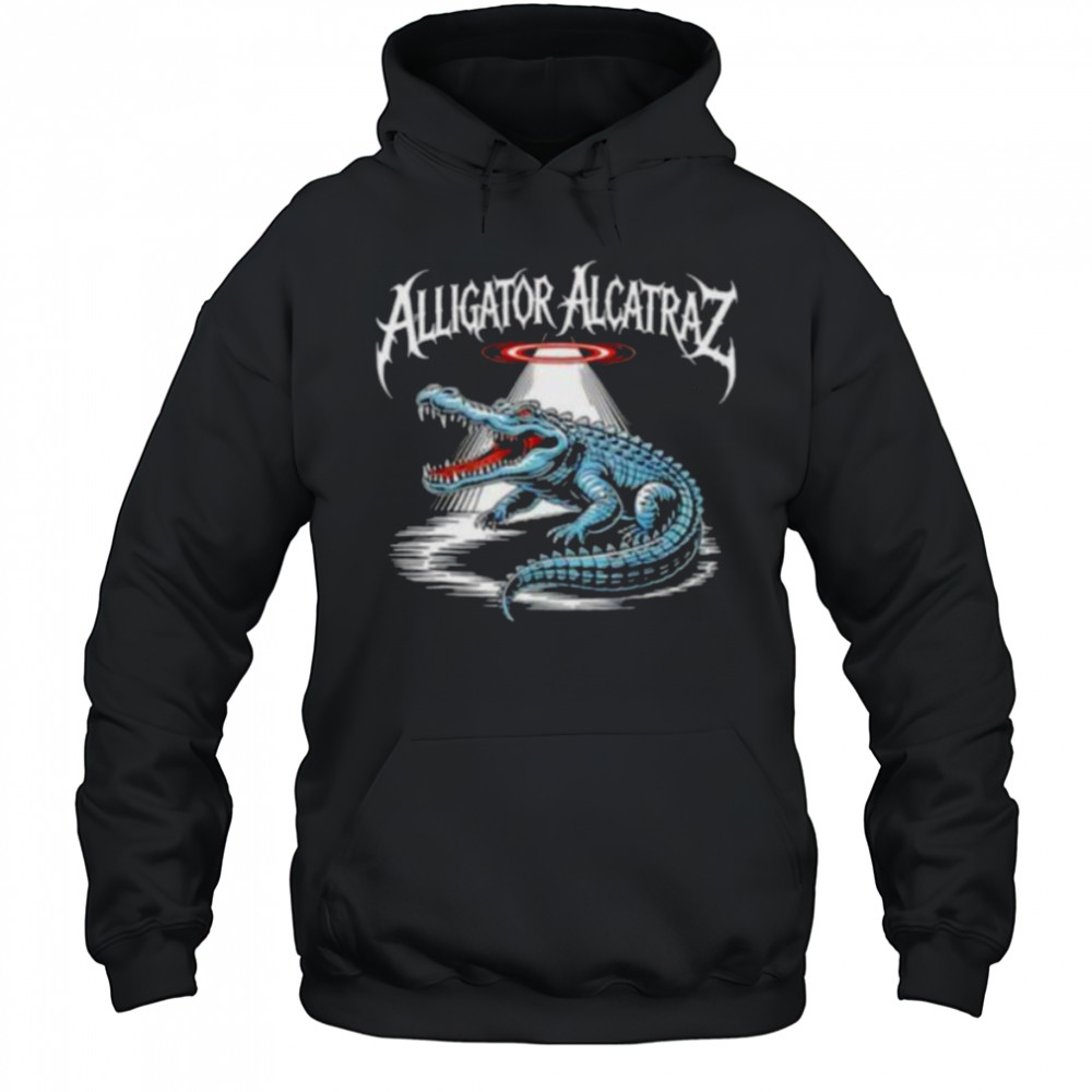Alligator Alcatraz helicopter light shirt Hoodie