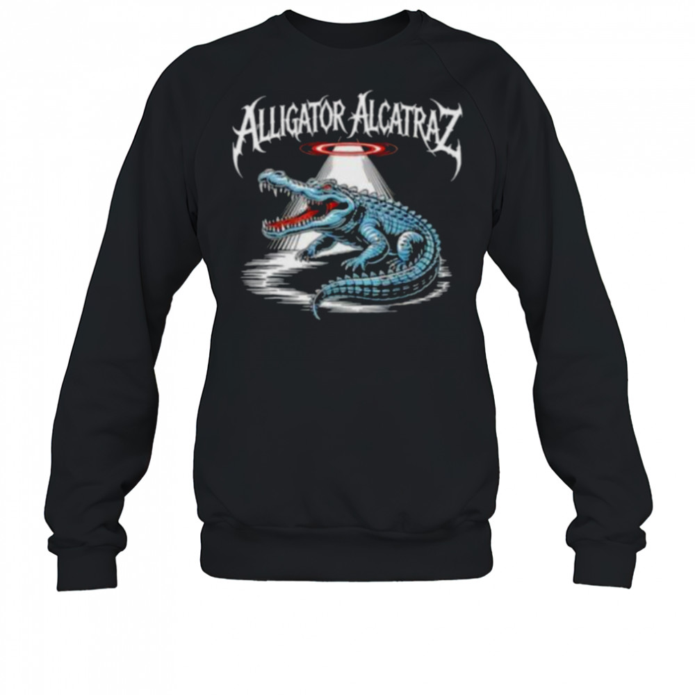 Alligator Alcatraz helicopter light shirt Sweatshirt