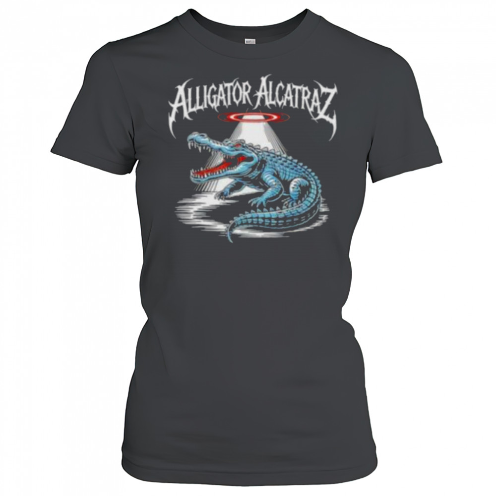 Alligator Alcatraz helicopter light shirt Women's T-shirt