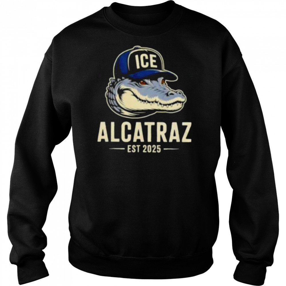 Alligator Alcatraz Ice Trump est 2025 shirt Hoodie