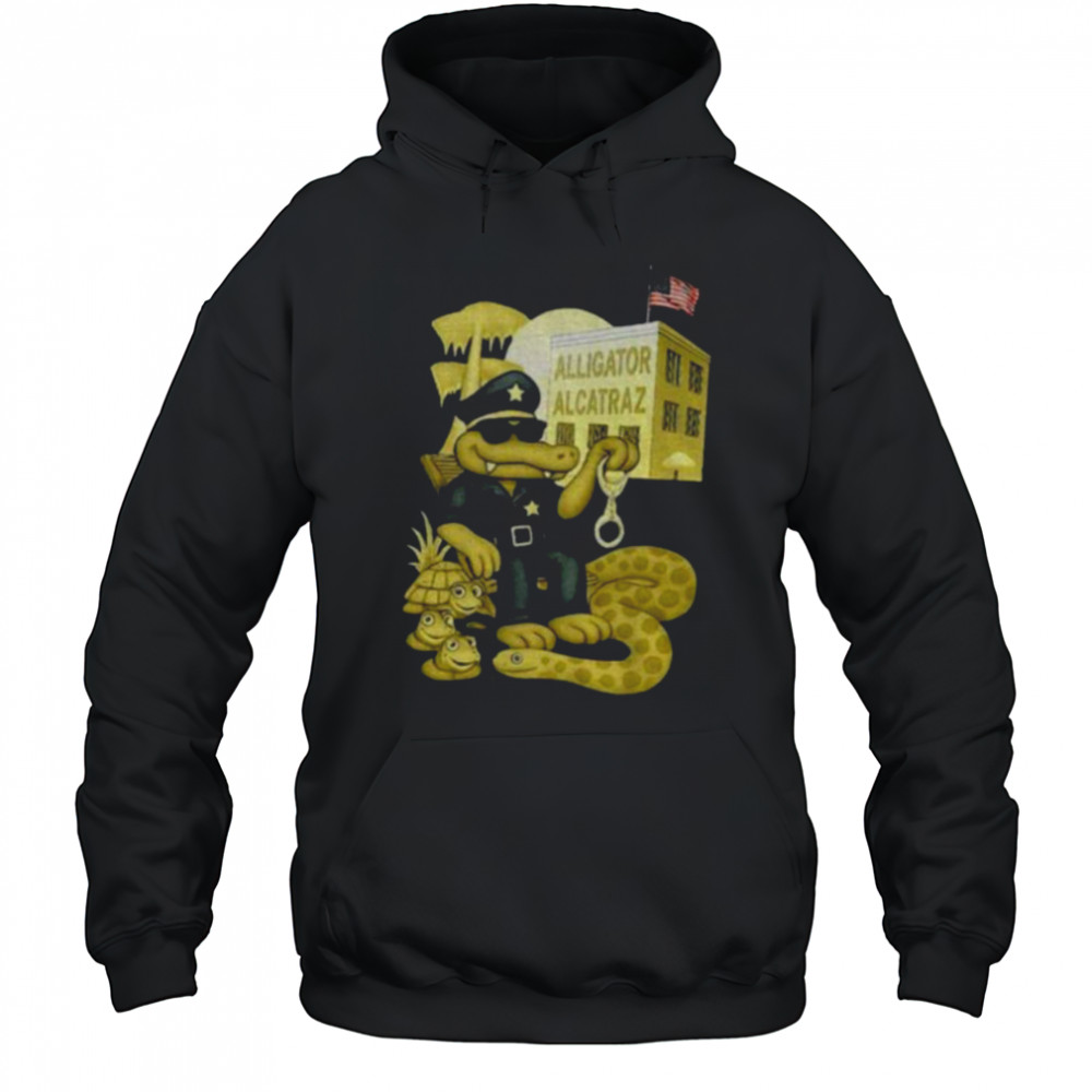 Alligator Alcatraz Welcome To America Bitches shirt Hoodie