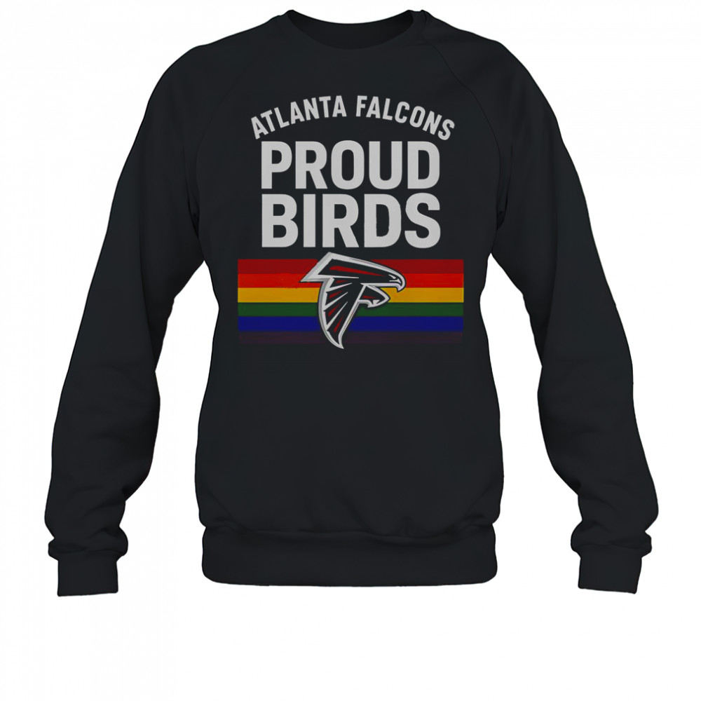 Atlanta Falcons LGBT Pride Birds T-Shirt Sweatshirt