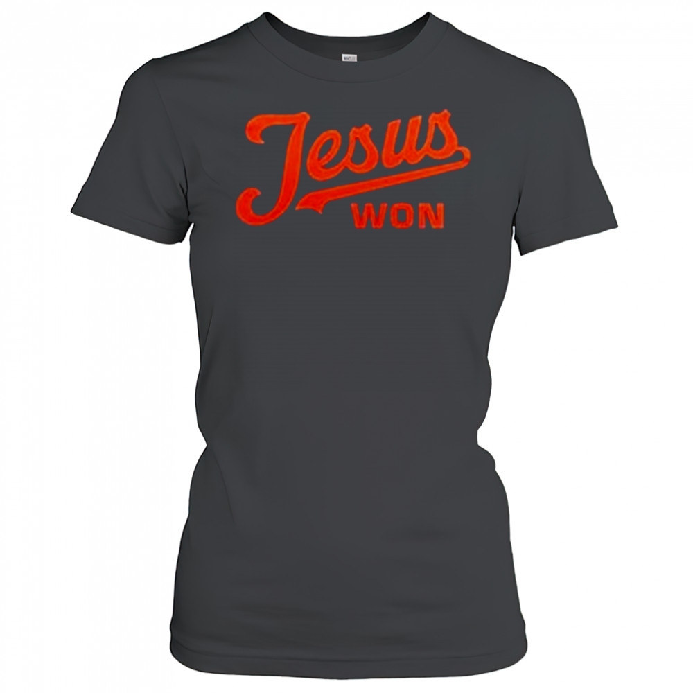 Baltimore Orioles Jesus Won T-shirt Women's T-shirt