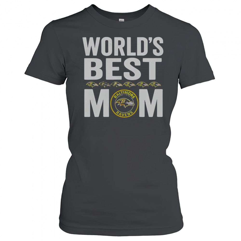 Baltimore Ravens Worlds Best Mom T-Shirt Women's T-shirt
