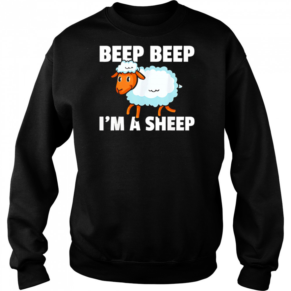 Beep Beep I’m a Sheep cute cartoon shirt Hoodie