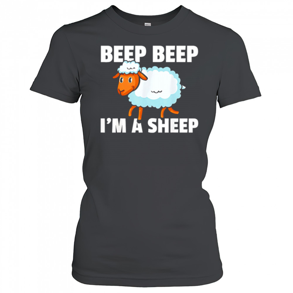Beep Beep I’m a Sheep cute cartoon shirt Women's T-shirt