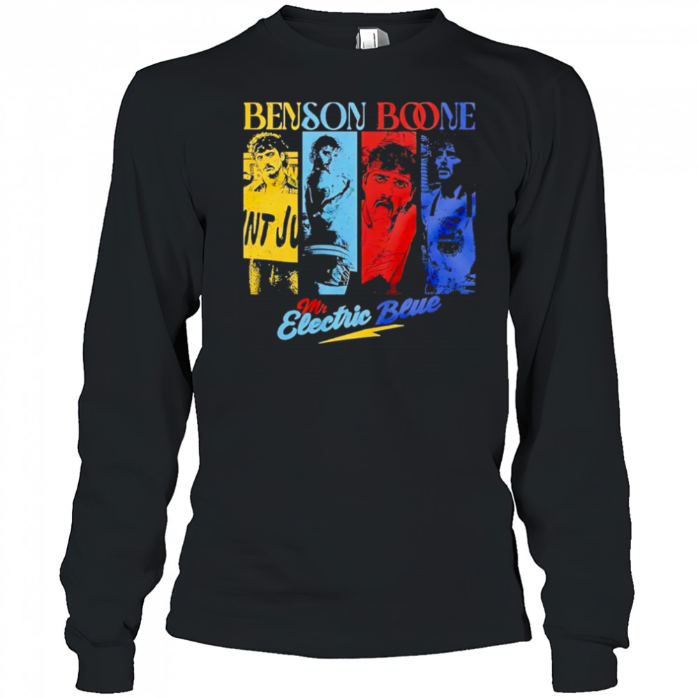 Benson boone moonbeam ice cream mr electric tour 2025 shirt Long Sleeved